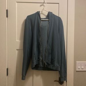 pre loved dark green zip up